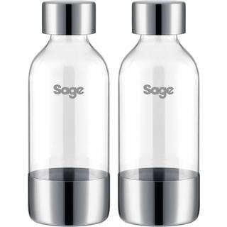 Sage SCA 002 2-PAKKE LILLE Børstet Rustfrit Stål