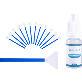 Lens-Aid Sensor cleaning set with swabs and liquid cleaner MFT 12mm