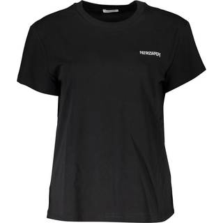 Patrizia Pepe Black Cotton Tops & T-Shirt