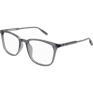 Montblanc Mand MB0089OK 012 Optiske stel Acetat Grå Transparent Firkantet