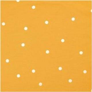 Druckstoff Nature Matters Punkte senf-gold 50x140cm - Gelb