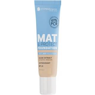 Bell Hypoallergenic Mat & Protect Langtidsholdbar matterende foundation SPF 25 Skygge 04 Peach 30 g - 30 g