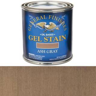 Allmänna ytor Oil Bas Gel Stain 1/2 pint aska grå