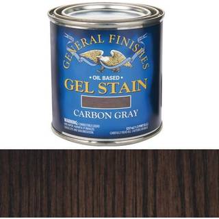 Allmänna ytor Oil Bas Gel Stain 1/2 Pint Carbon Grey