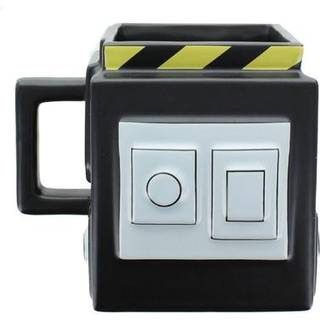 Bara funky spökfälla gjuten mugg W. inuti mögel