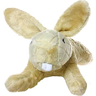 MGTIG- Massiv-Natur-Kanin- Squeaker-Flere lag. Lavet holdbart strk og hrdfr. Interaktivt legetj til hunde (Tug Toss & Fetch). Maskinvaskbar