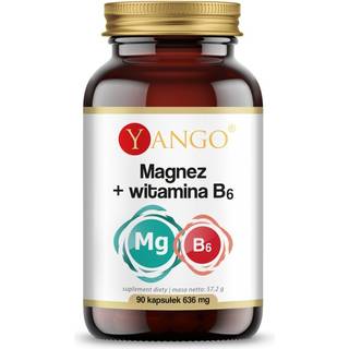 Yango - Magnesium + Vitamin B6, 90 kapsler