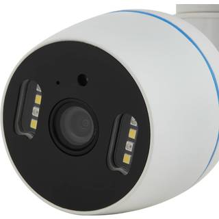 Prios Evaria WLAN udendørskamera med nattesyn PRIOS, Hvid/opal, Plast