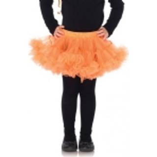 Orange tylskørt, barn