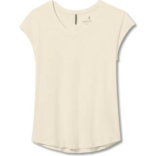 Royal Robbins Women's Vacationer V-Neck S/S T-shirt Damer størrelse S farve beige
