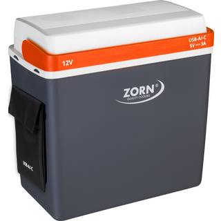 ZORN 21L Elektrisk køleboks 12V med USB A+C