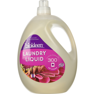 Biokleen Naturlig vaskemiddelvske - 300 mngder - Miljvenlig koncentreret plantebaseret sikker til brn og kledyr, ingen kunstige farver eller