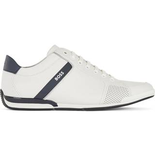 Lædersneakers, der har for med lugtkontrol