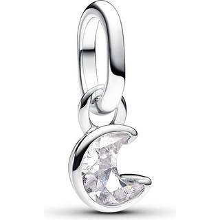 Pandora - Me funklende måne charm med sten - 793364c01