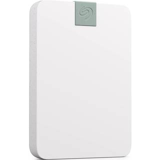 Seagate Ultra Touch - 2TB - Ekstern Harddisk - Hvid