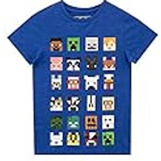 Character Karakter 100% Bomuld Minecraft T-shirt