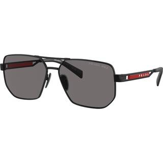 Prada Linea Rossa PS51ZS Polarized 1BO02G 59 Solbriller Mænd Black - Matte Black - 59mm
