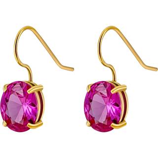 ANNEBRAUNER Torino Rose Øreringe 18K Guldbelagt