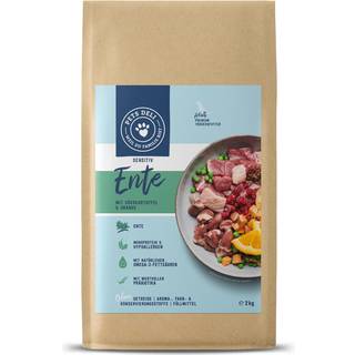 Pets Deli Hypocare tørfoder med and, sød kartoffel, aroniabær og hørfrø 104.48 DKK/1 kg