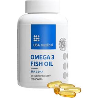 USA Medical - Omega 3 Fiskeolie 60 Softgels