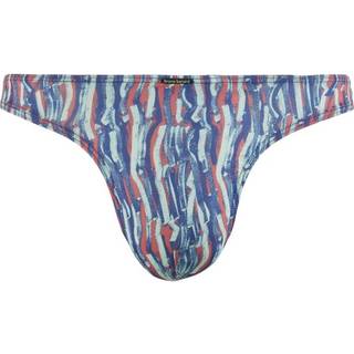 Bruno Banani Dance String - Blue Pattern - Small