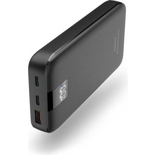 HAMA Powerbank PD 20000mAh, sort