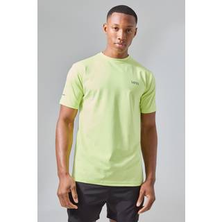Mens Green Man Active Performance Regular Fit T-shirt