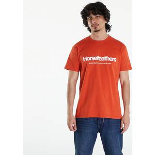 Horsefeathers Quarter T-shirt - S - orange rust
