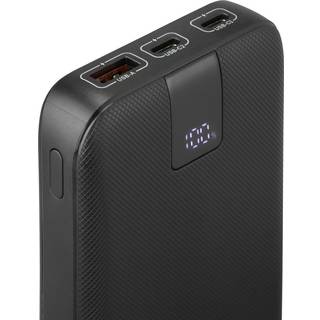 HAMA Powerbank PD 10000mAh, sort