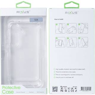 Akryl safety clear case til Samsung S24