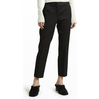 Gabardine Tailored Trousers in Black - 34