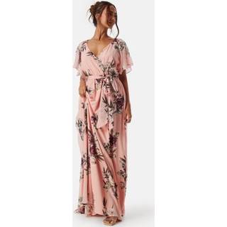 Flutter Floral Maxi Dress