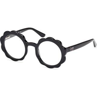 Guess Unisex GU50142 001 Optiske stel Acetat Sort Rund Normal
