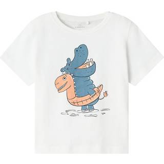 NAME IT Løs T-Shirt Vagno Bright White
