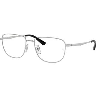 Ray-Ban RX6523D Asian Fit 2501 56 Briller Mænd Silver - Silver - 56mm