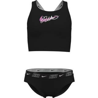 Nike Nike Black Logo Tape Midkini Bikini Set