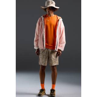 Mens Stone Mid Length Camo Swim Short