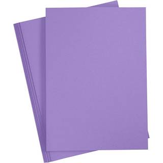 Mørk Lilla Karton A5, 180 g, 100 ark