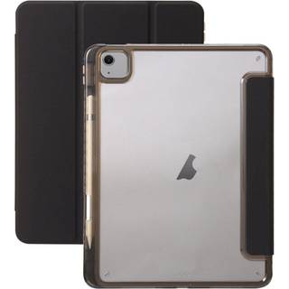 EIDERWOOD iPad Air 11" (2025 / 2024) Tri-Fold Kunst Læder Flip Cover m. Apple Pencil Holder - Sort