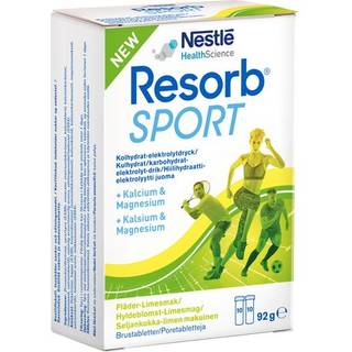 Resorb Sport Hyldeblomst-Lime Brus 2x10 st.