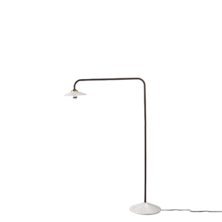 Valerie Objects Standing Lamp Marble N°1 Black