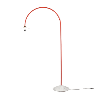 Valerie Objects Standing Lamp Marble N°2 Red