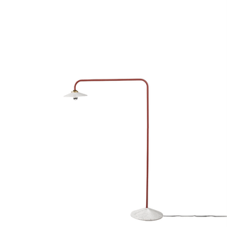 Valerie Objects Standing Lamp Marble N°1 Menie Red