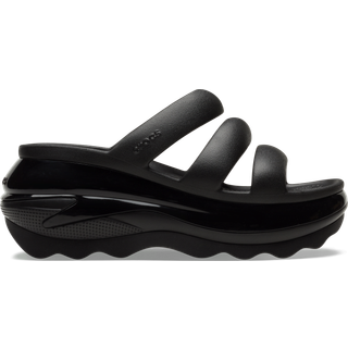 Crocs unisex Mega Crush Triple Strap Slides Black 38