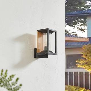 Udendørs væglampe Candina Lucande, dæmpbar, Sort, Aluminium, Moderne,