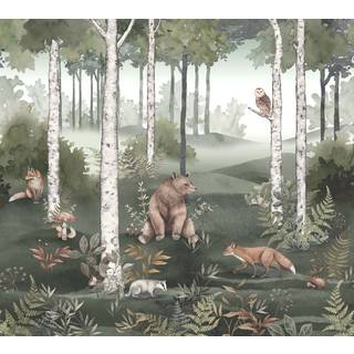 Wild Forest Mural - 6943