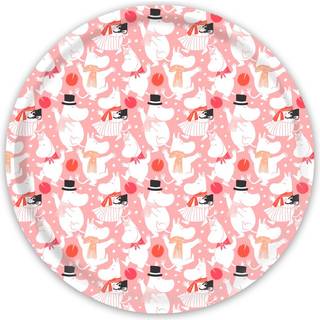 Opto Design Moomin celebration bakke Ø31 cm Hvid-lyserød