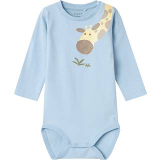 NAME IT Langærmet Body Hogan Chambray Blue