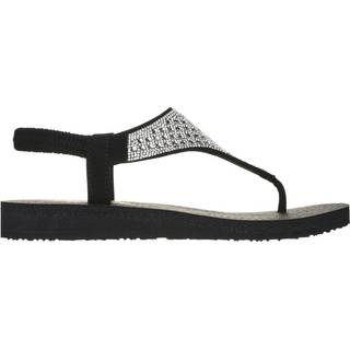 SKECHERS Dame Meditations Sandaler Sort