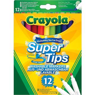 Crayola: Tykke, vaskbare tuscher
